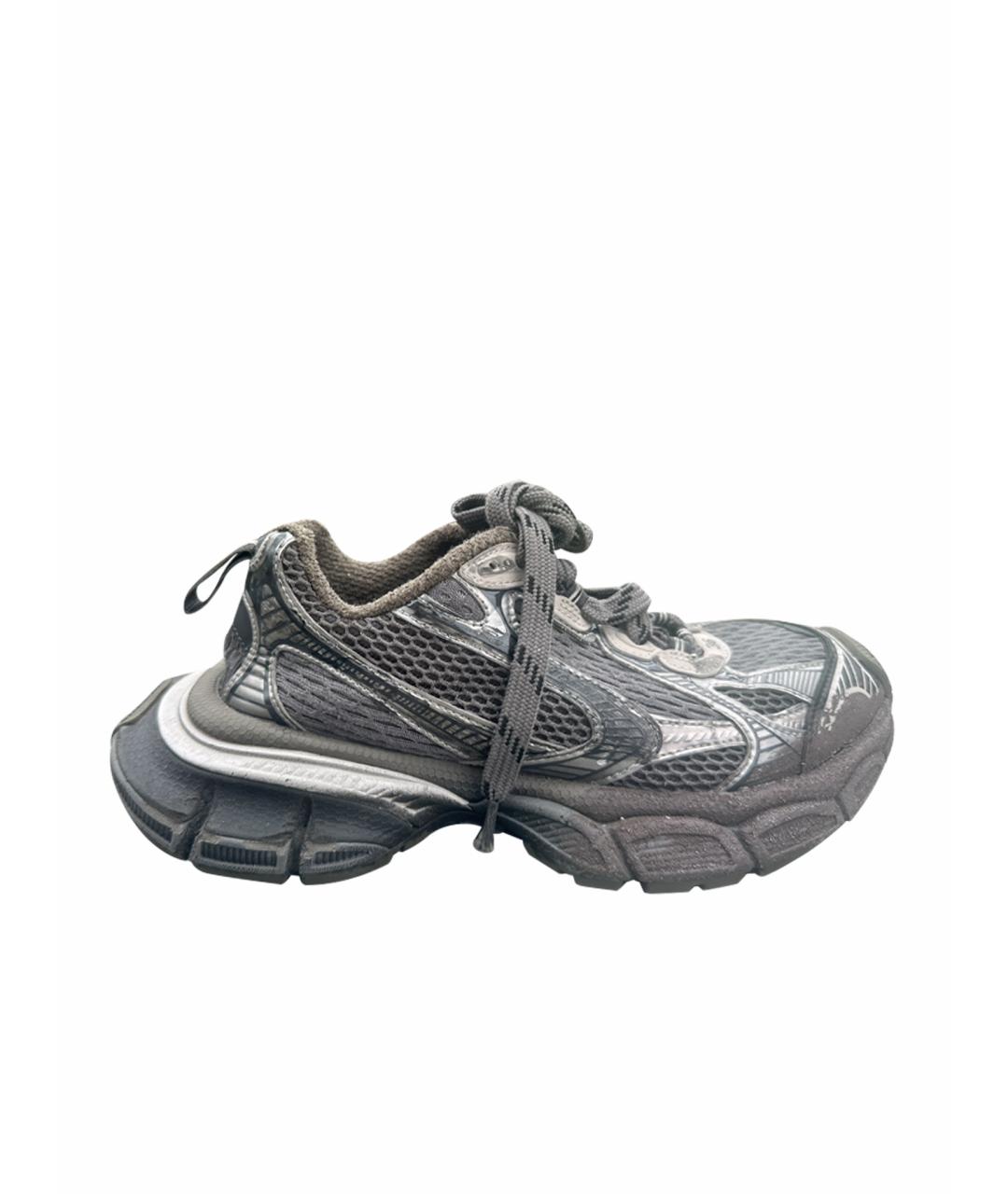 BALENCIAGA Серые кроссовки, фото 1