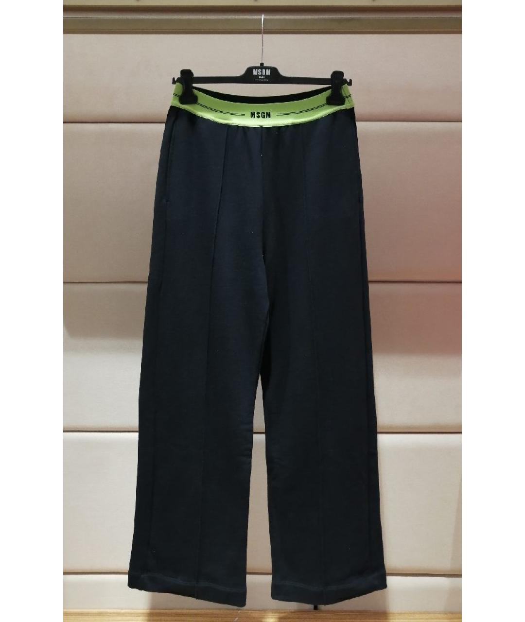 MSGM Черный хлопковый костюм с брюками, фото 3