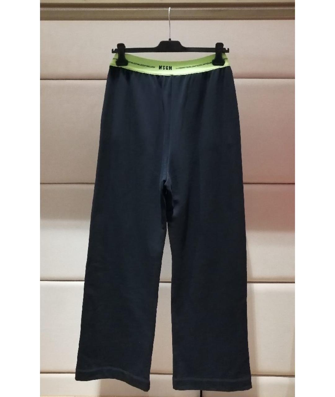 MSGM Черный хлопковый костюм с брюками, фото 4