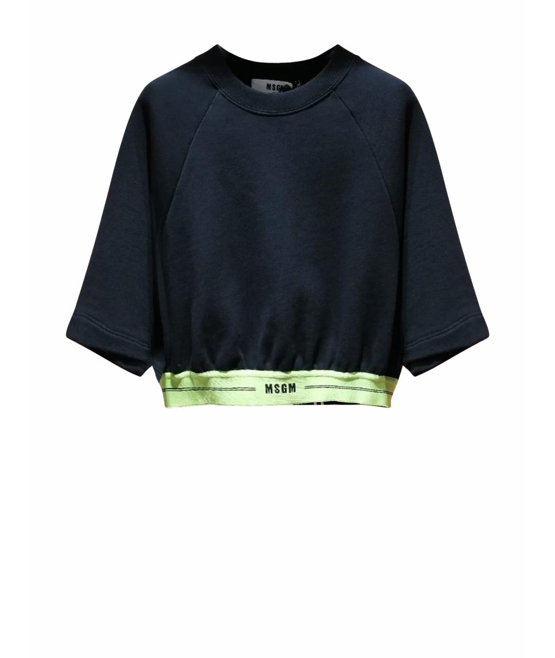 MSGM Черный хлопковый костюм с брюками, фото 6