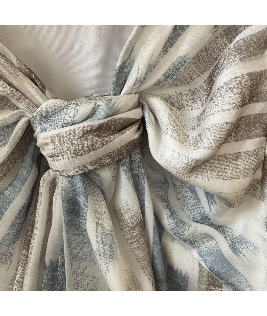 ARMANI COLLEZIONI Шелковое коктейльное платье, фото 8