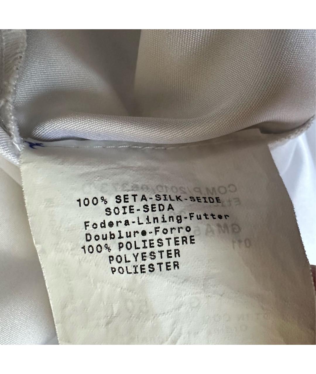 ARMANI COLLEZIONI Шелковое коктейльное платье, фото 7