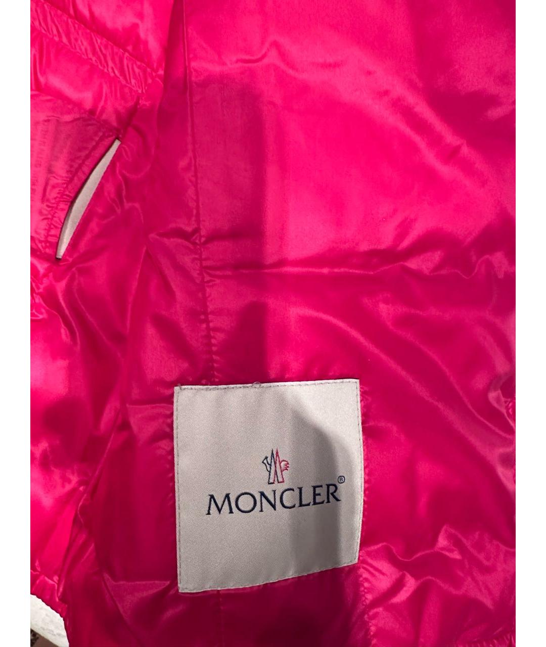 MONCLER Фуксия куртка, фото 3