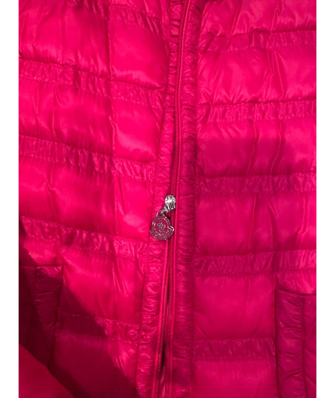MONCLER Фуксия куртка, фото 5