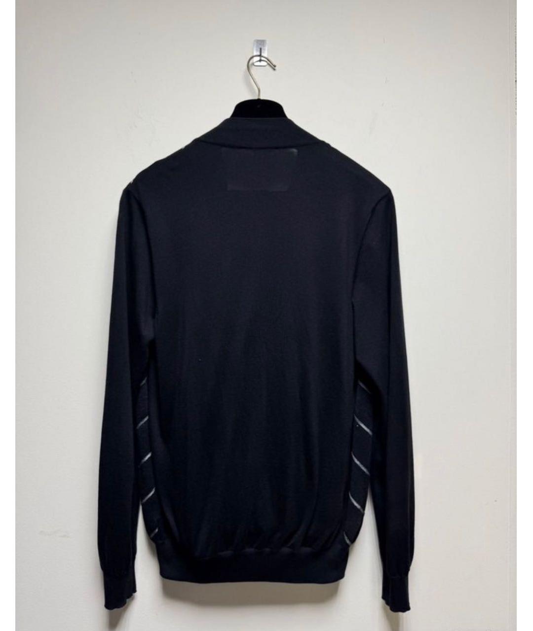 ZILLI Черный шелковый спортивный костюм, фото 3