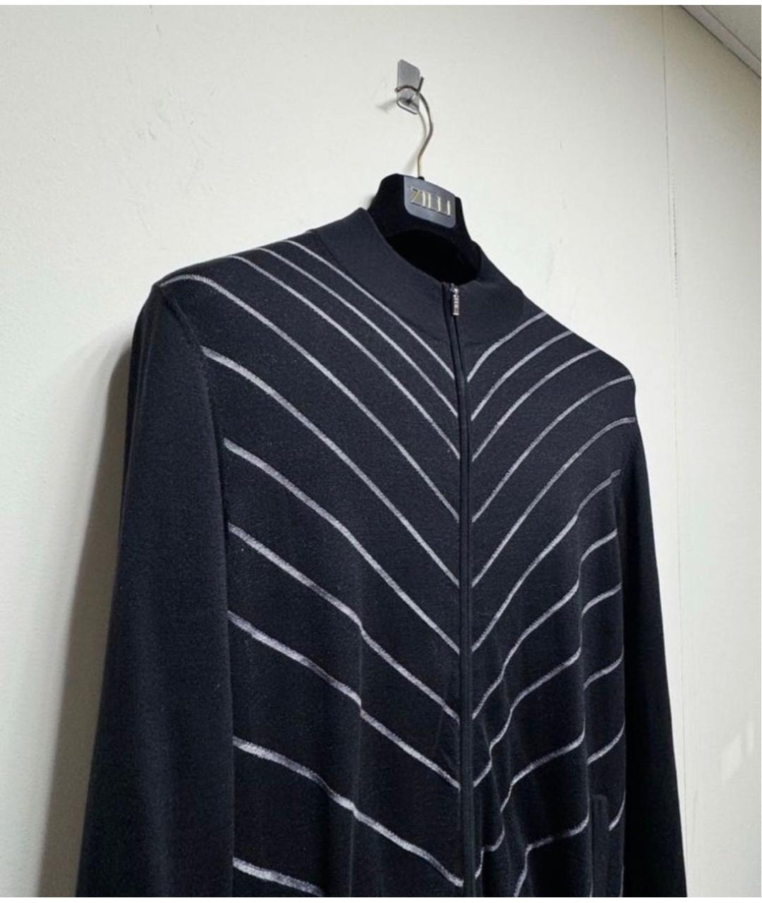 ZILLI Черный шелковый спортивный костюм, фото 6