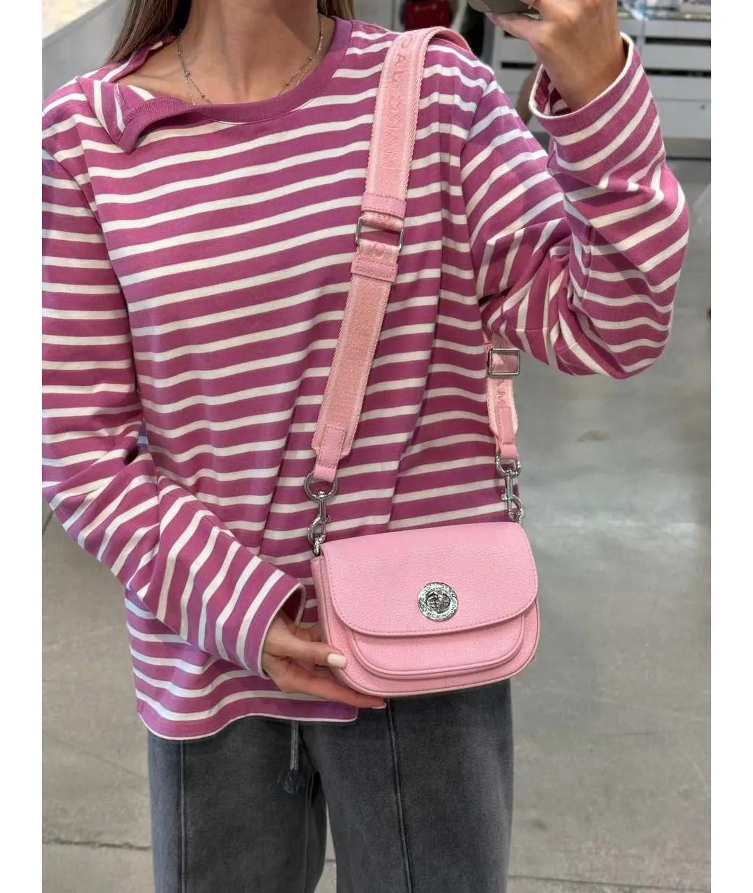 MARC JACOBS Розовая кожаная сумка через плечо, фото 5