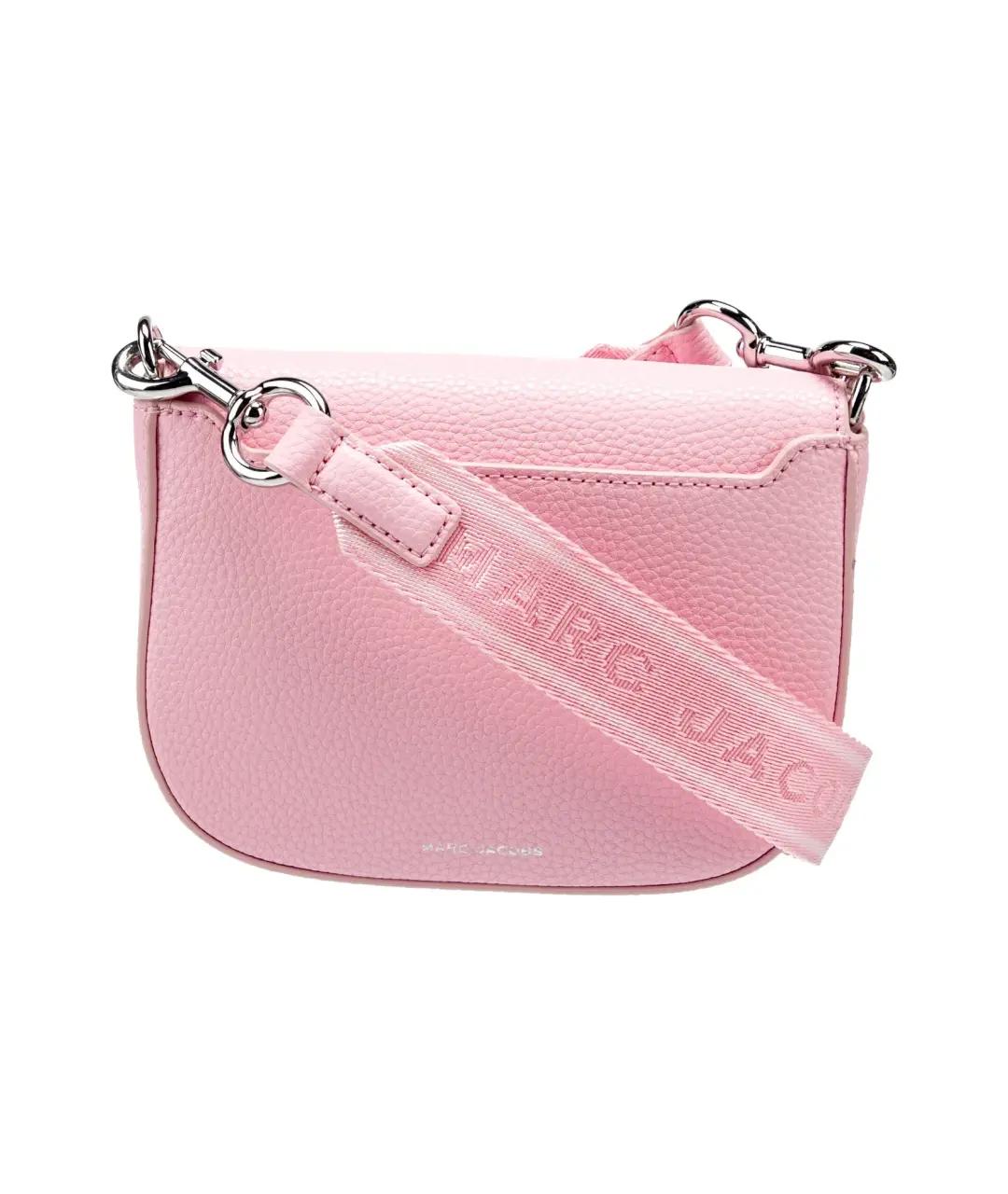 MARC JACOBS Розовая кожаная сумка через плечо, фото 3