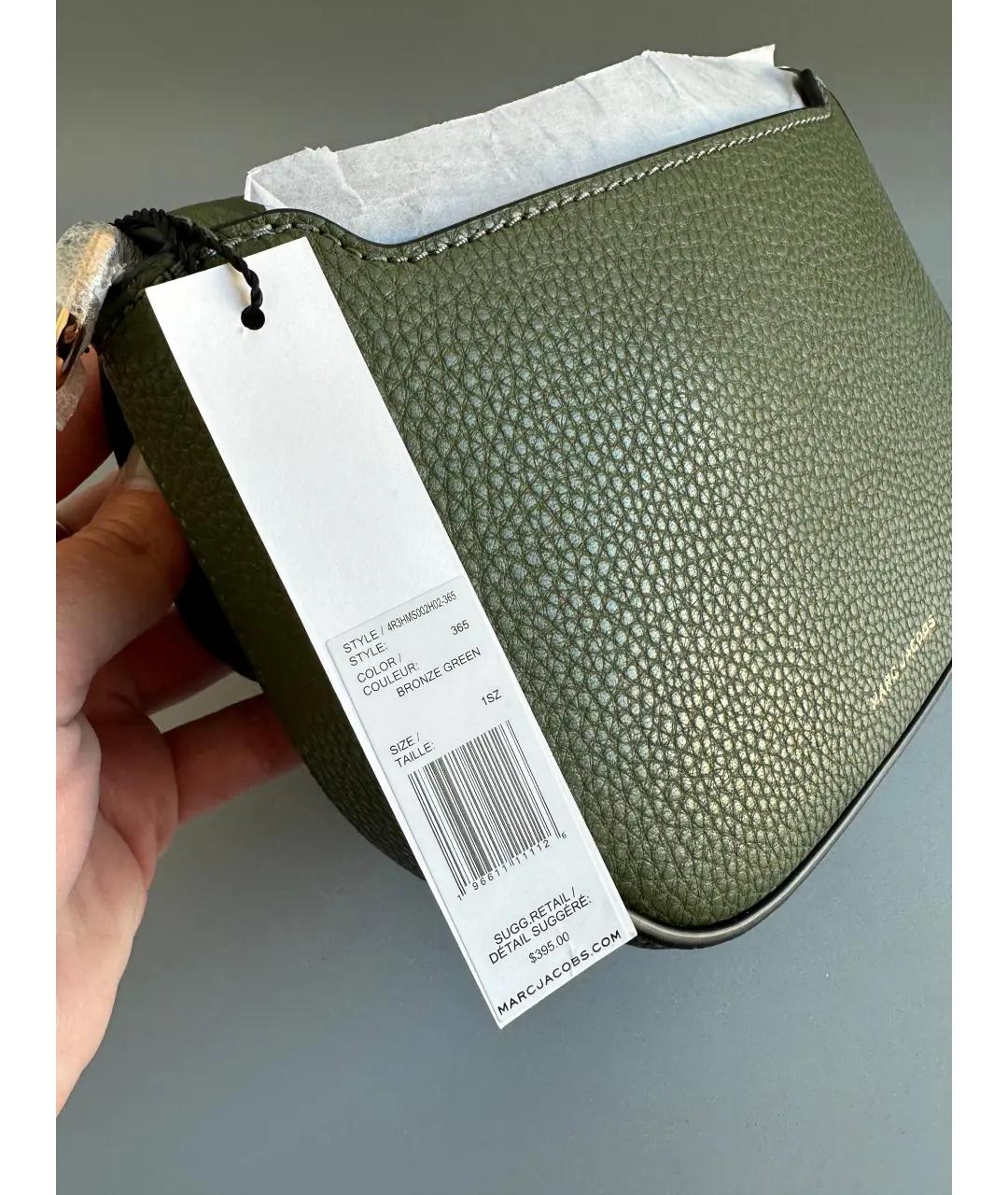 MARC JACOBS Хаки кожаная сумка через плечо, фото 2