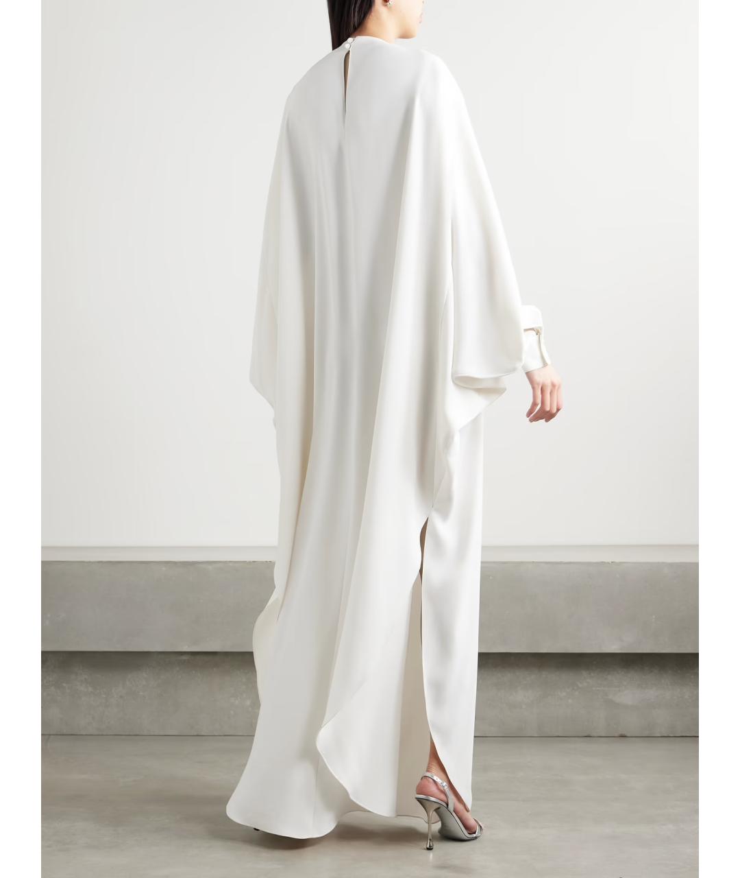 ZUHAIR MURAD Белое полиэстеровое вечернее платье, фото 3