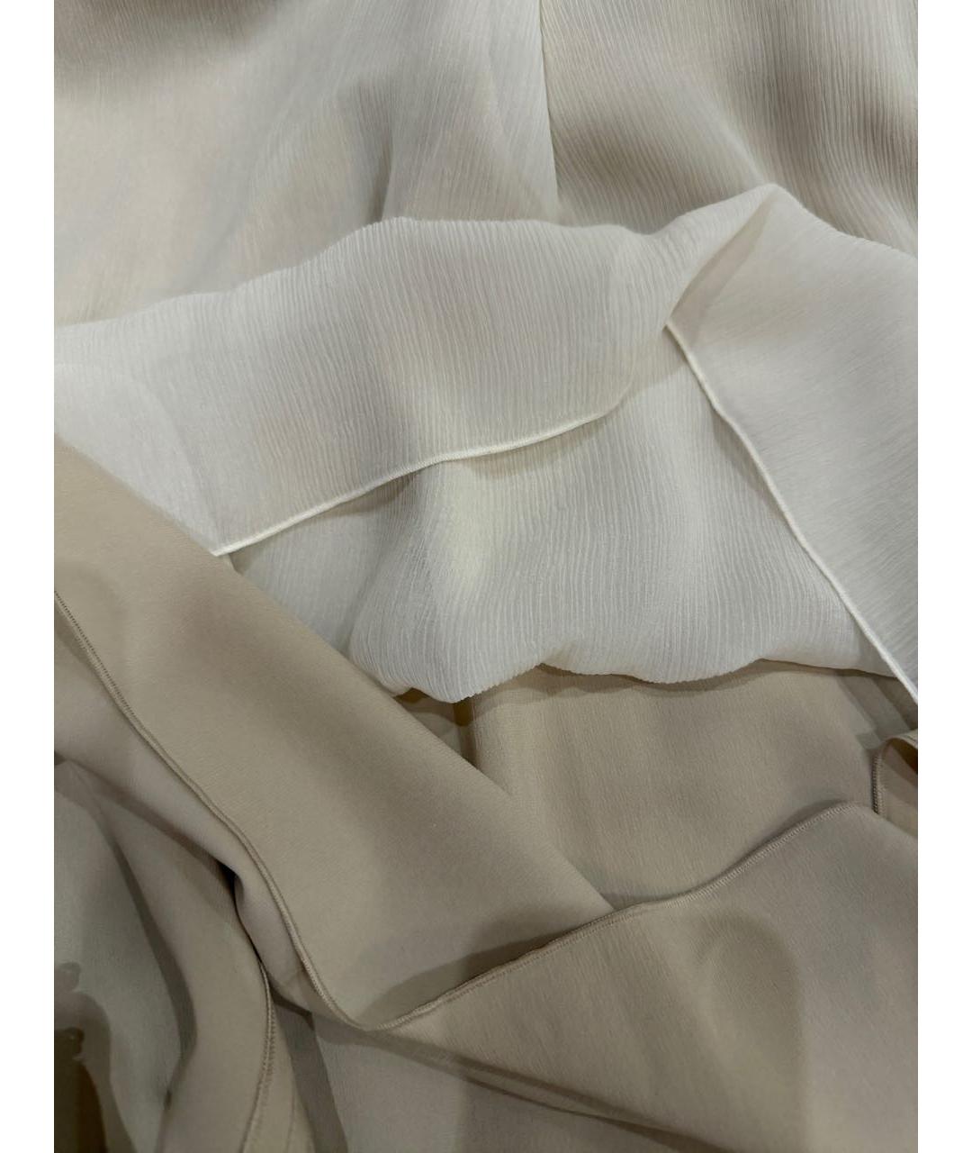 LORENA ANTONIAZZI Бежевая вискозная юбка макси, фото 8