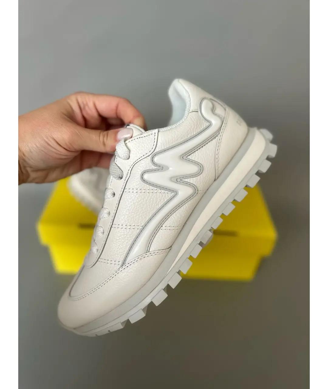 MARC JACOBS Белые кожаные кроссовки, фото 6
