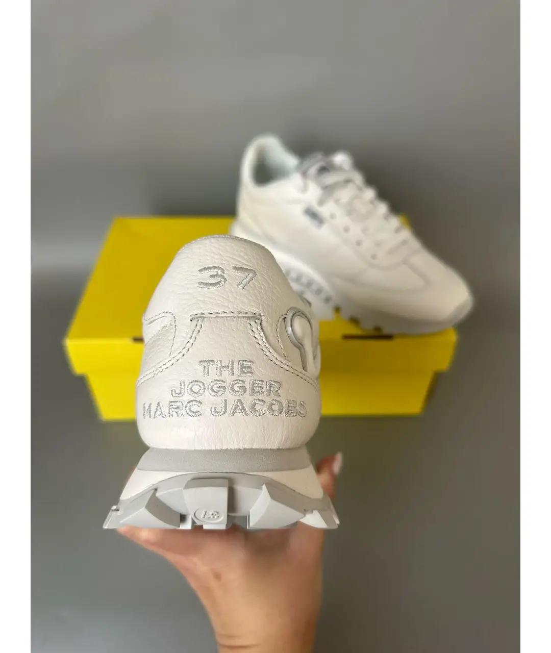 MARC JACOBS Белые кожаные кроссовки, фото 5