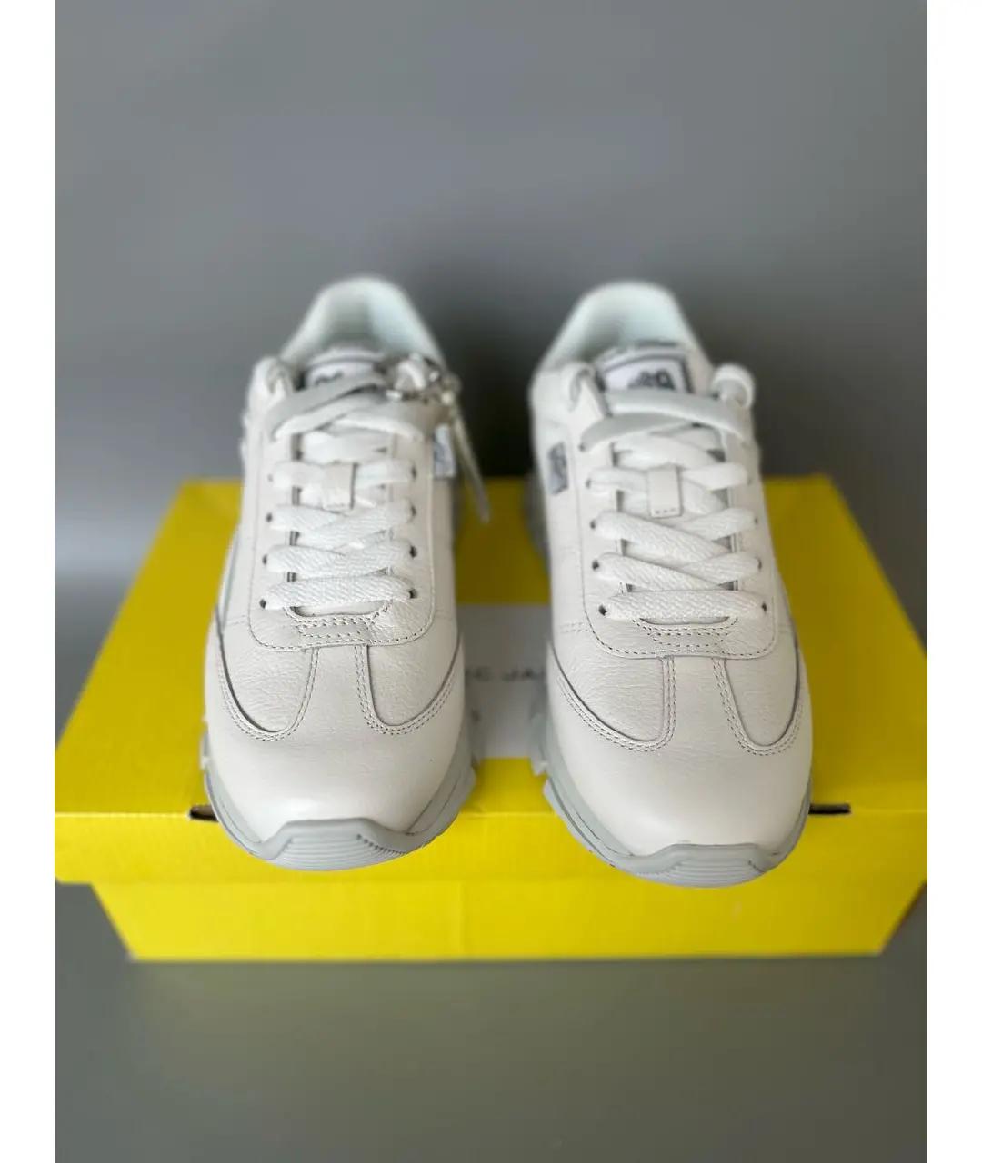 MARC JACOBS Белые кожаные кроссовки, фото 4