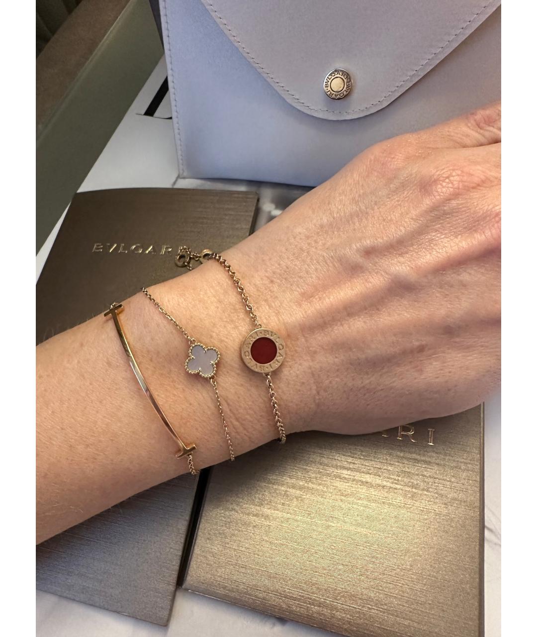 BVLGARI Розовый браслет из розового золота, фото 5