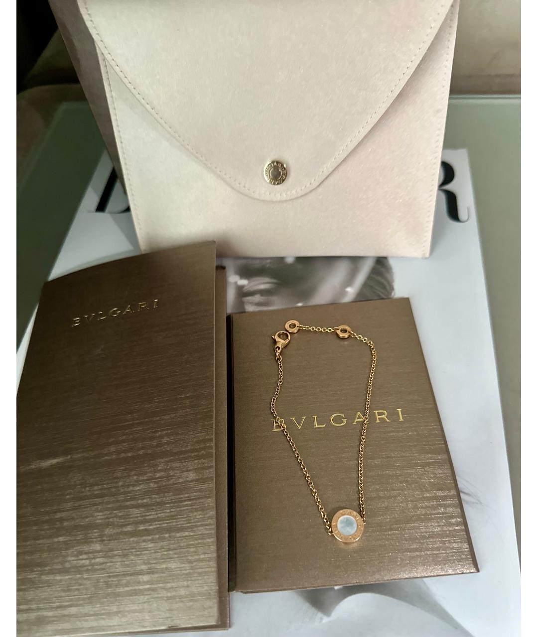 BVLGARI Розовый браслет из розового золота, фото 2