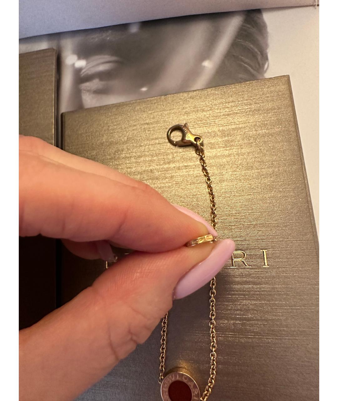 BVLGARI Розовый браслет из розового золота, фото 4