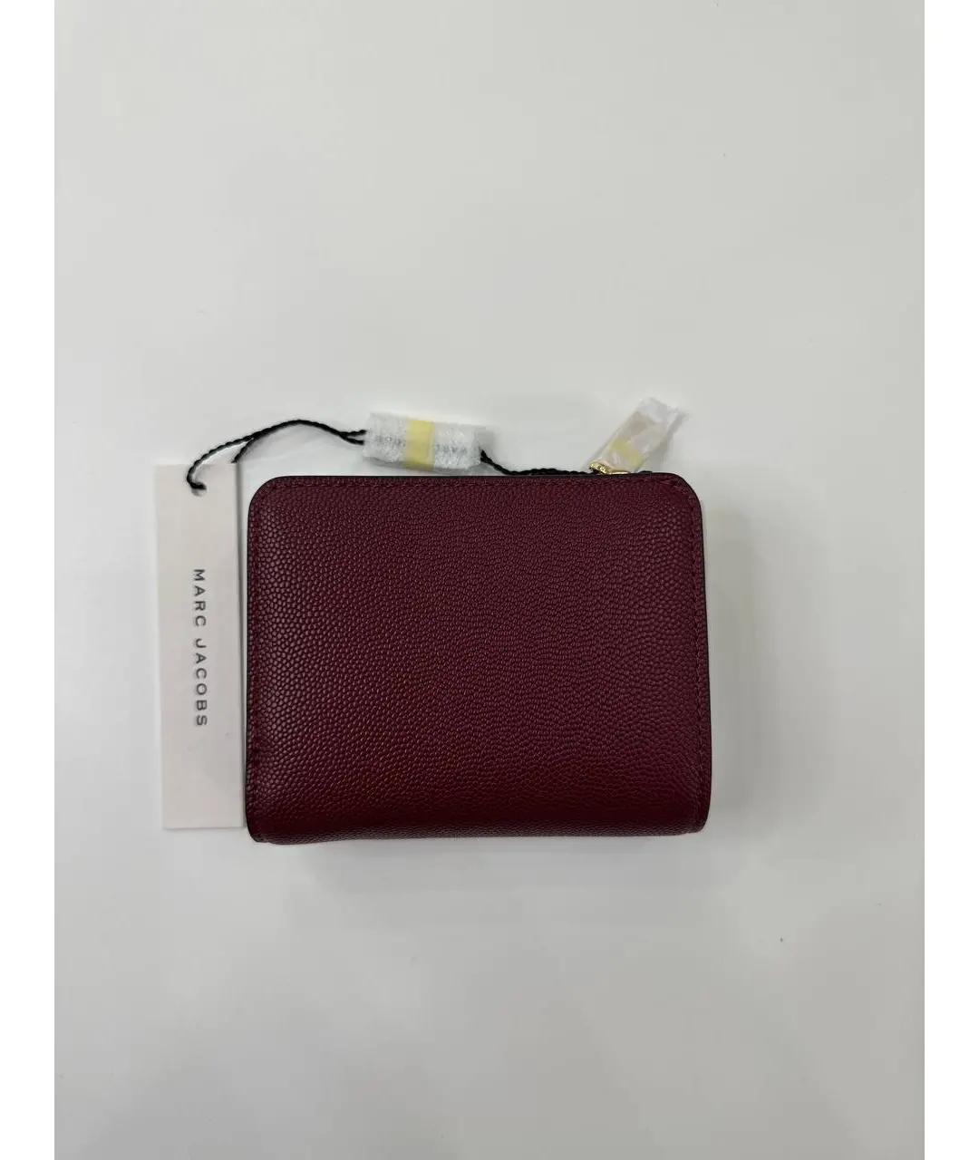 MARC JACOBS Бордовый кожаный кошелек, фото 5