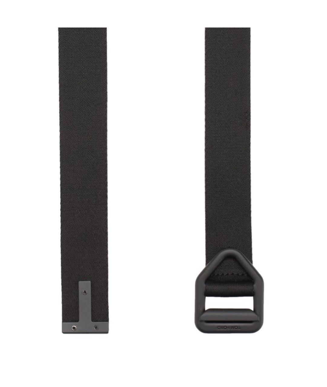 TOM FORD Черный ремень, фото 4