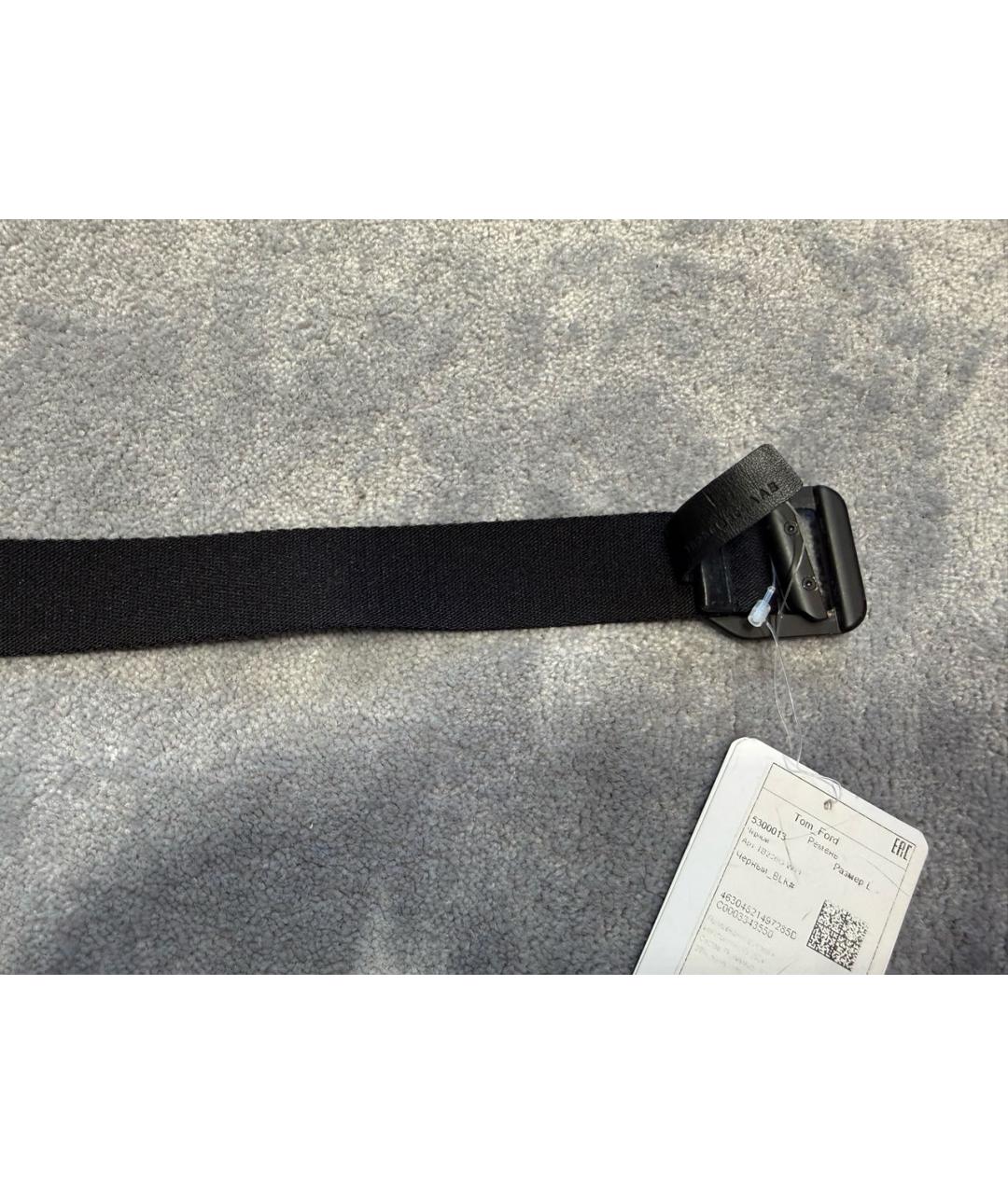 TOM FORD Черный ремень, фото 3