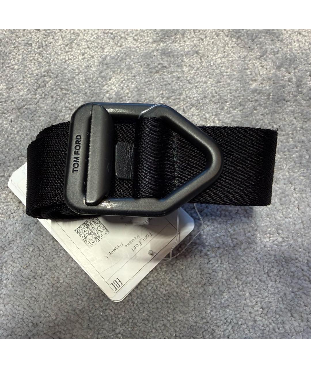 TOM FORD Черный ремень, фото 9