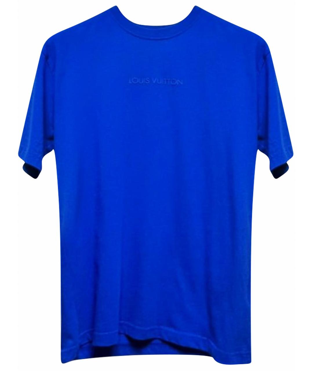 LOUIS VUITTON Синяя футболка, фото 1