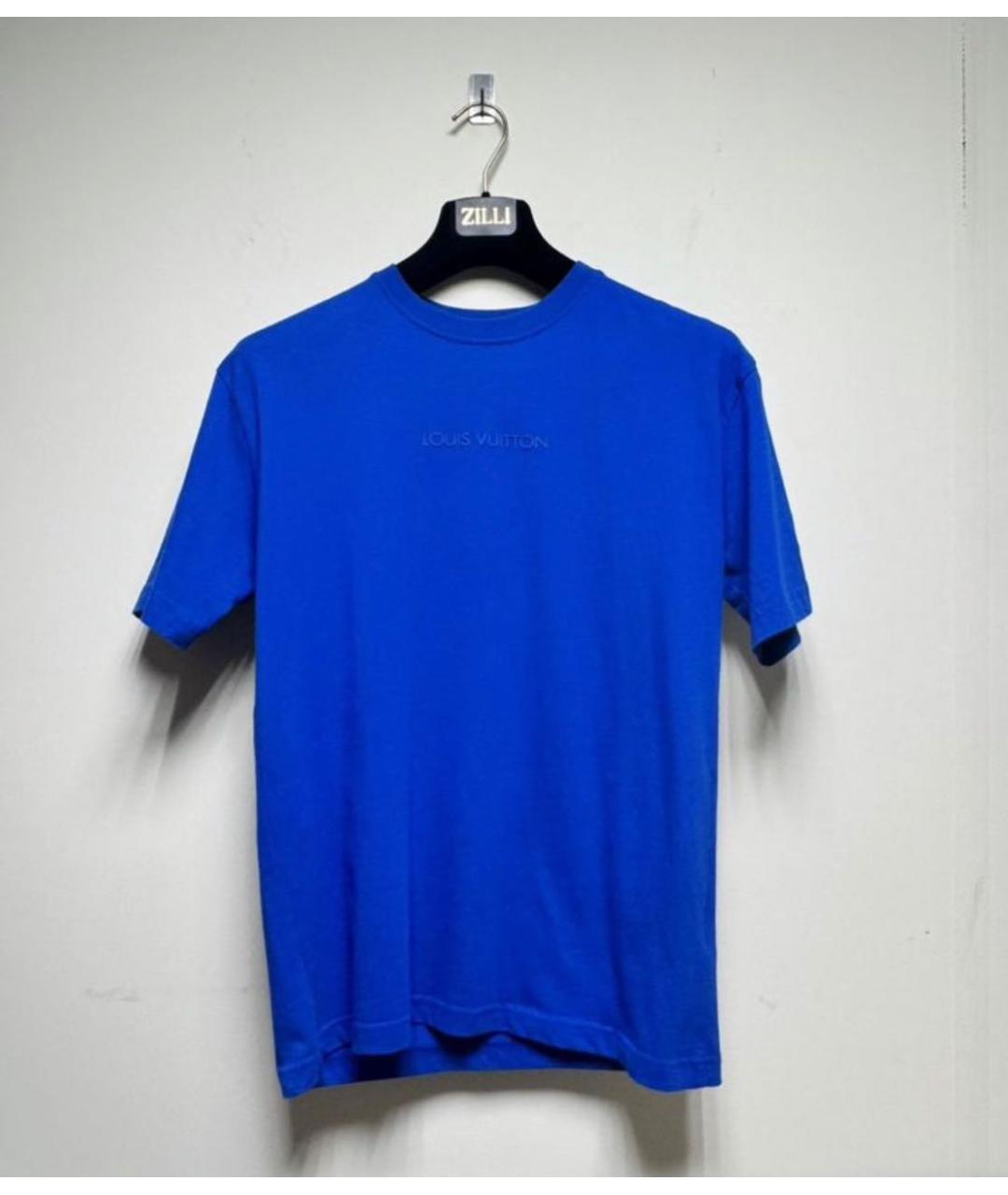 LOUIS VUITTON Синяя футболка, фото 7