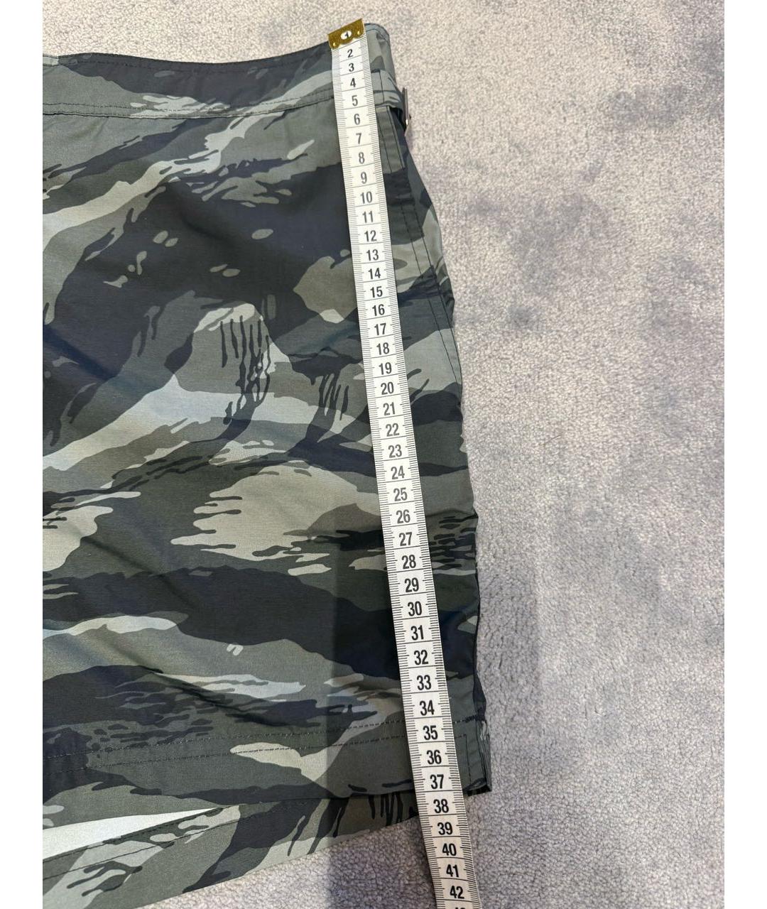 TOM FORD Хаки полиамидовые шорты, фото 7