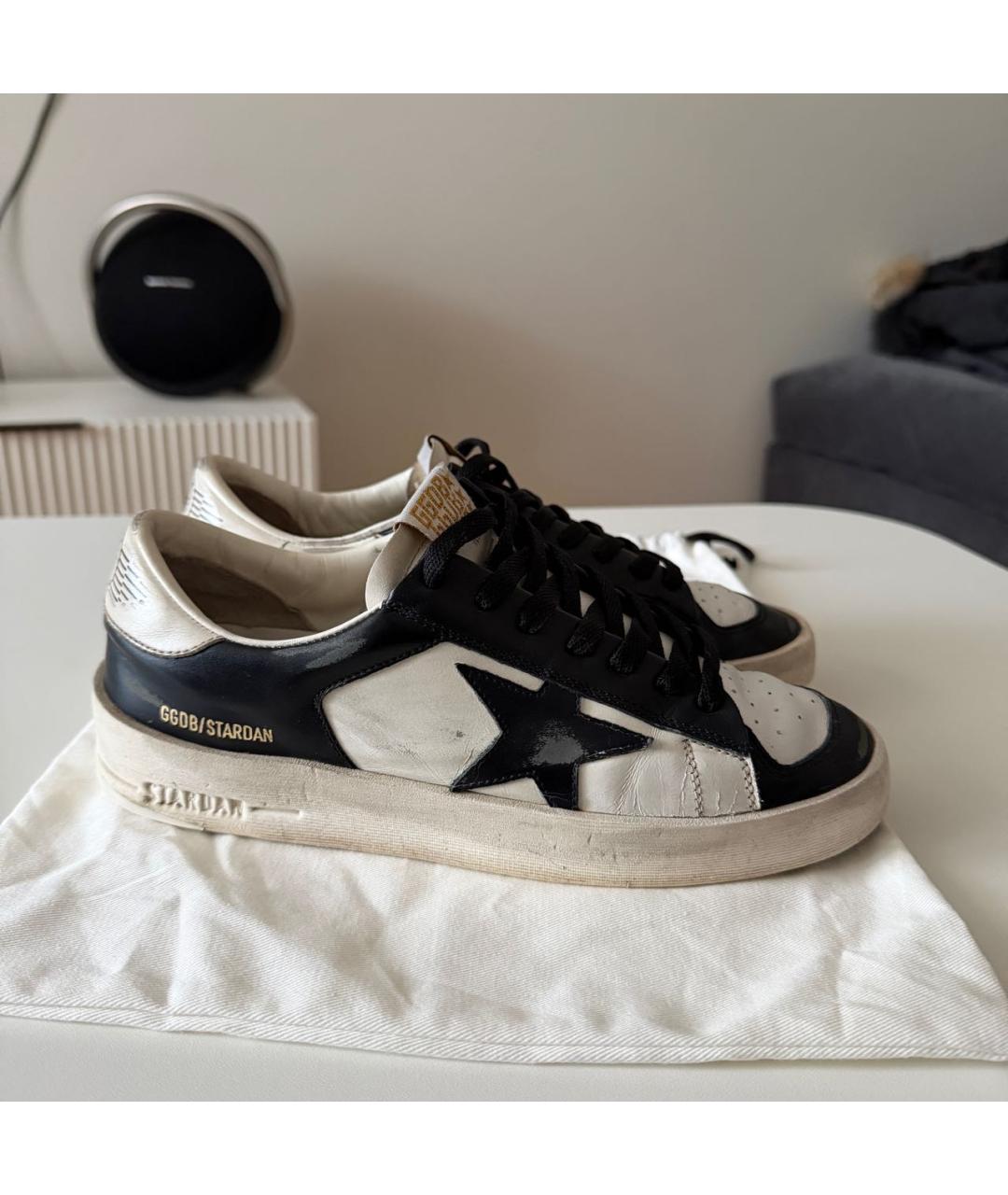 GOLDEN GOOSE DELUXE BRAND Белые кожаные кеды, фото 8