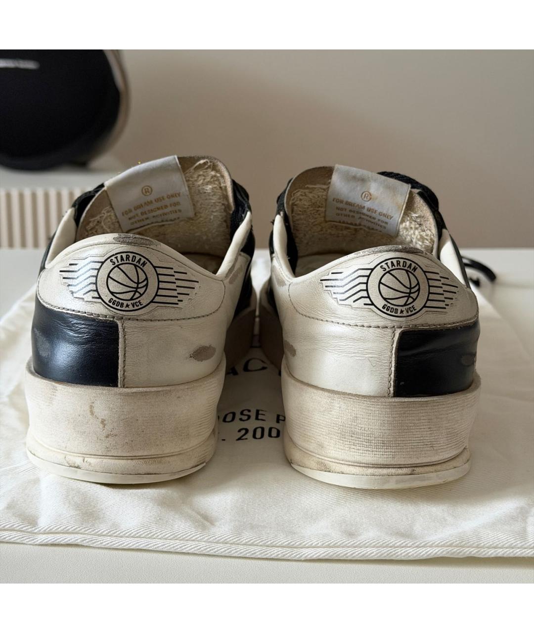 GOLDEN GOOSE DELUXE BRAND Белые кожаные кеды, фото 7