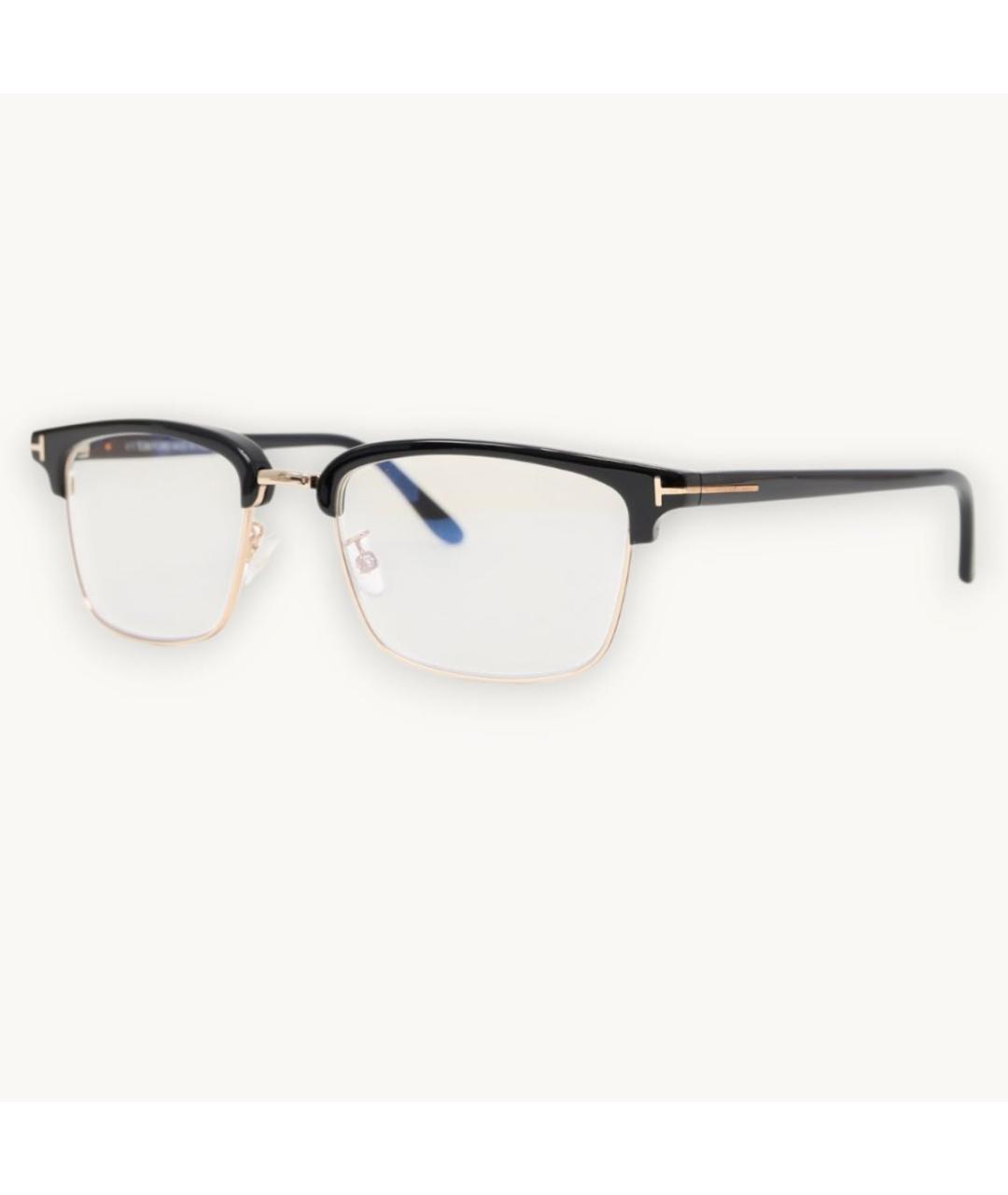 TOM FORD Черные пластиковые солнцезащитные очки, фото 8