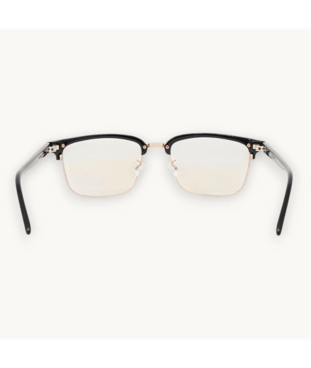 TOM FORD Черные пластиковые солнцезащитные очки, фото 6