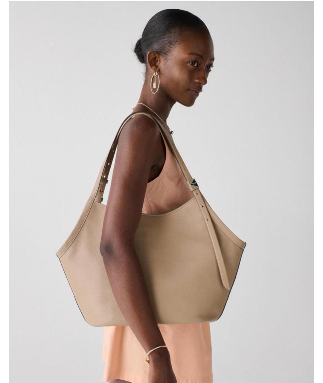 KATE SPADE Зеленая кожаная сумка тоут, фото 8