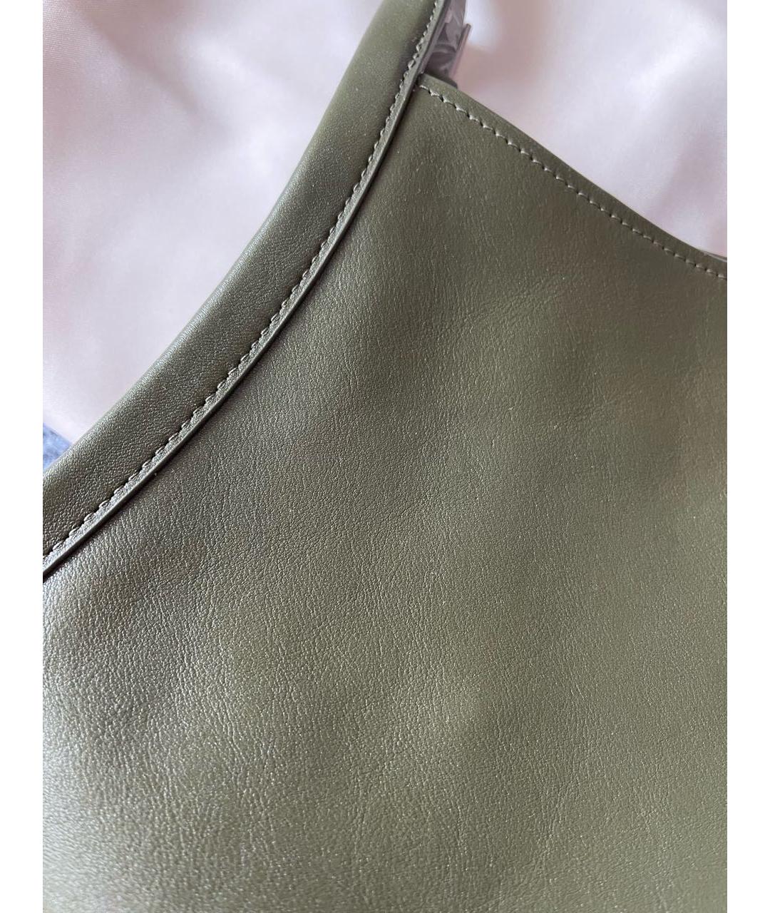 KATE SPADE Зеленая кожаная сумка тоут, фото 6