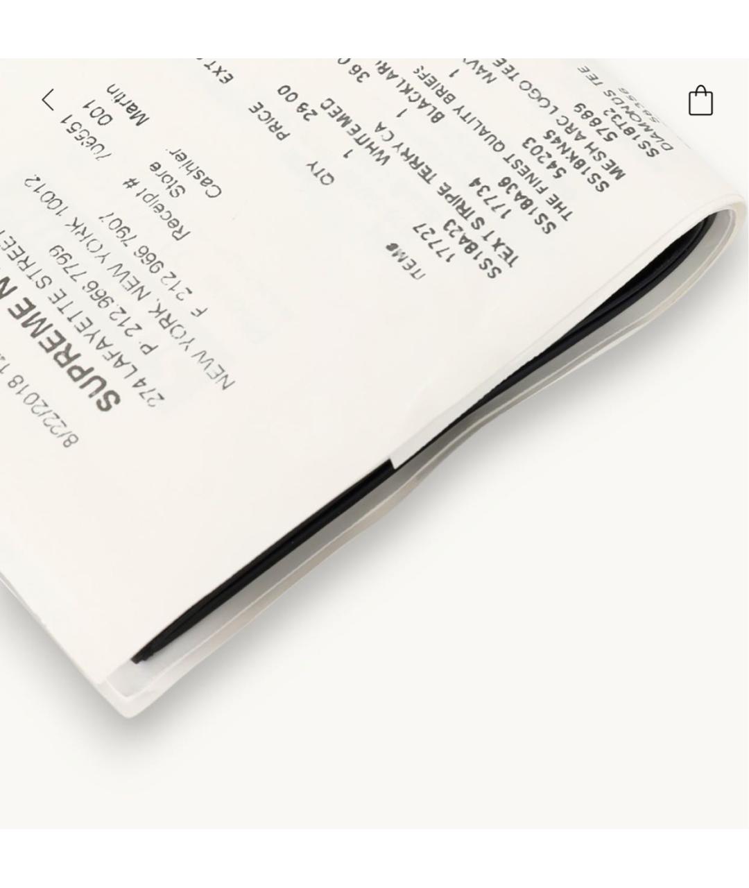 MAISON MARGIELA Белый кожаный кошелек, фото 6