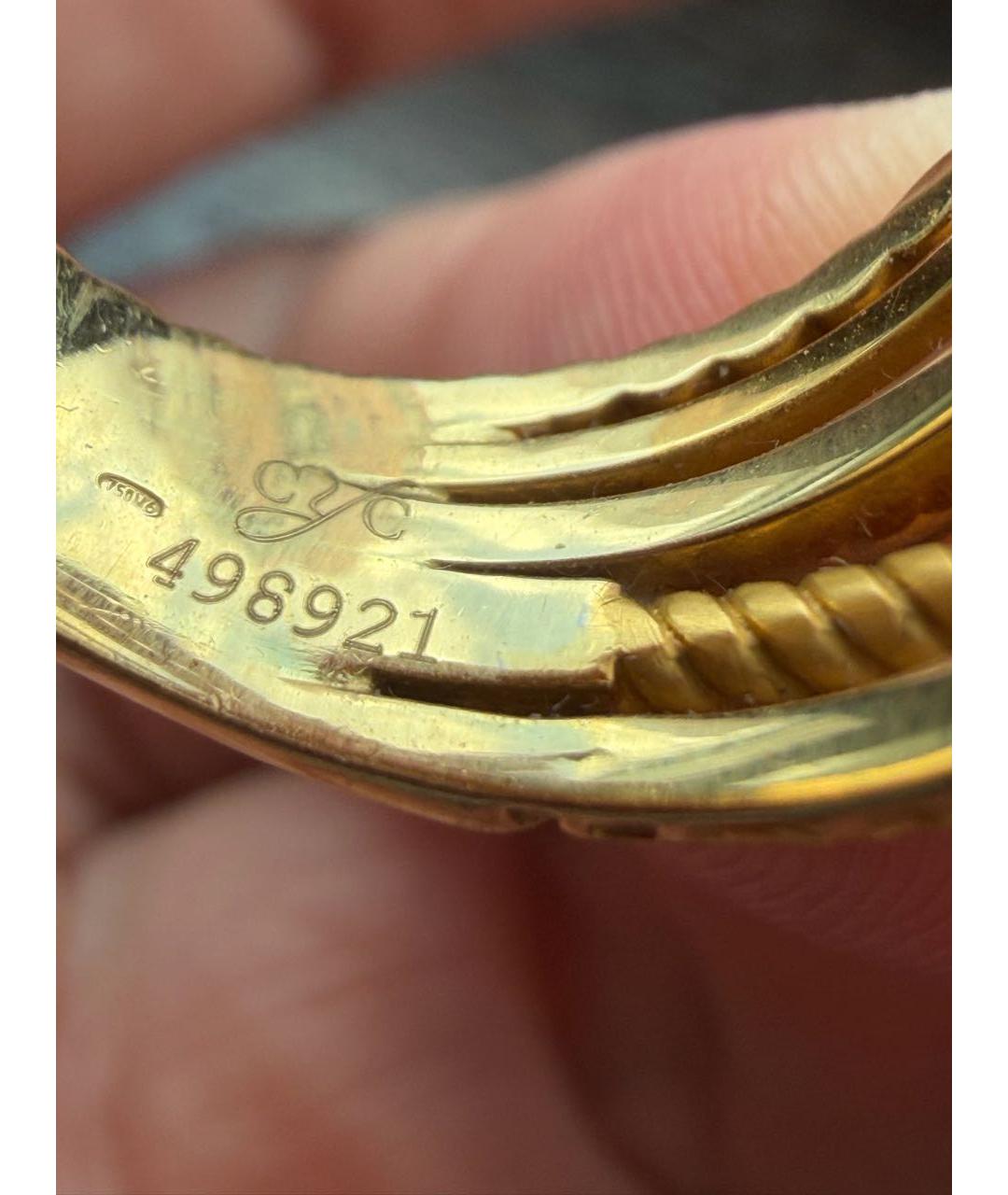 CARRERA Y CARRERA Желтое кольцо из желтого золота, фото 3