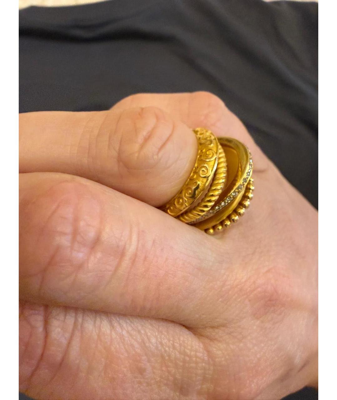 CARRERA Y CARRERA Желтое кольцо из желтого золота, фото 7