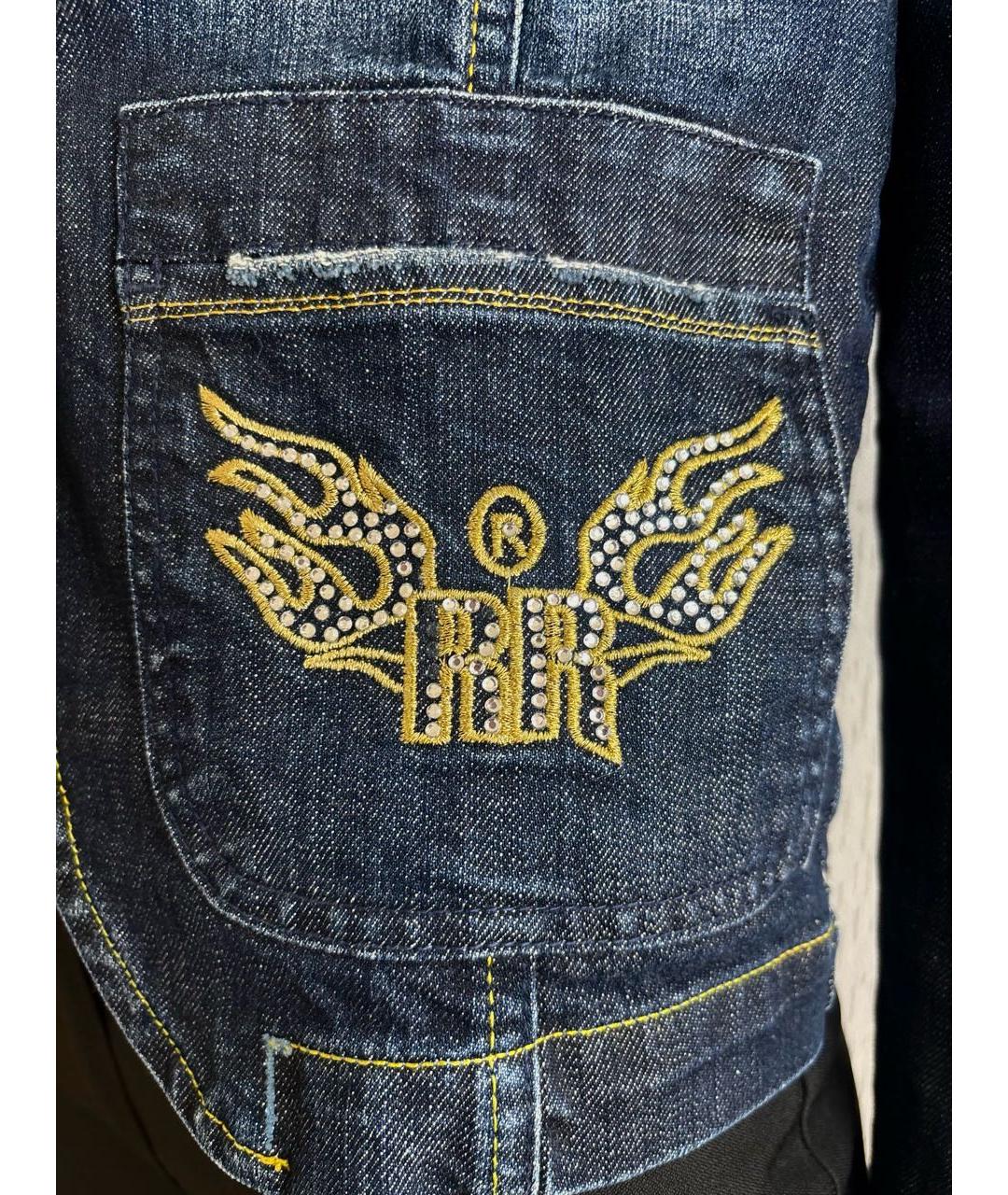 VICTORIA BECKHAM Синий деним жакет/пиджак, фото 7