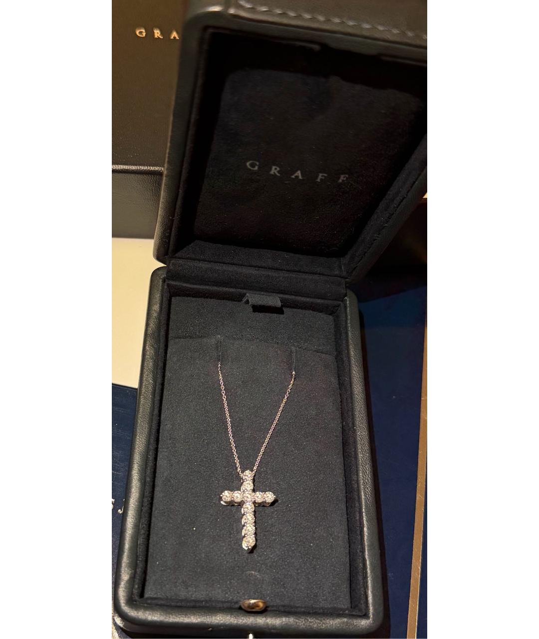 GRAFF Серебряная подвеска из белого золота, фото 2