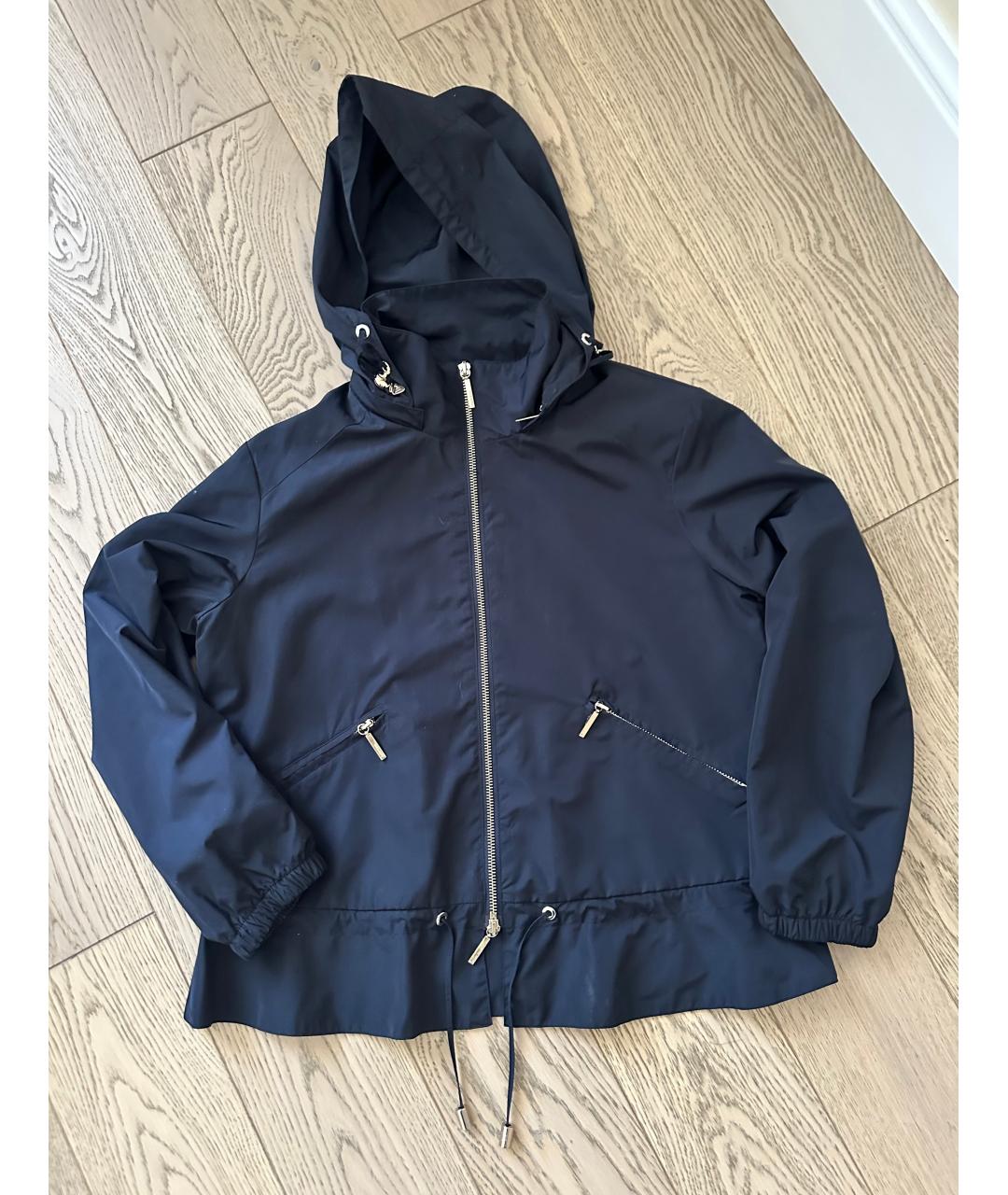 ARMANI JEANS Черная полиэстеровая куртка, фото 8