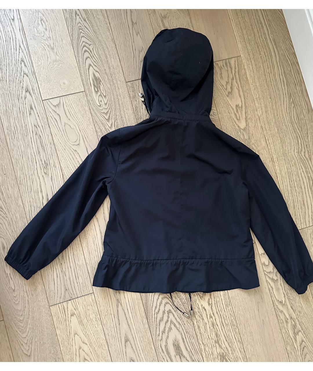 ARMANI JEANS Черная полиэстеровая куртка, фото 2