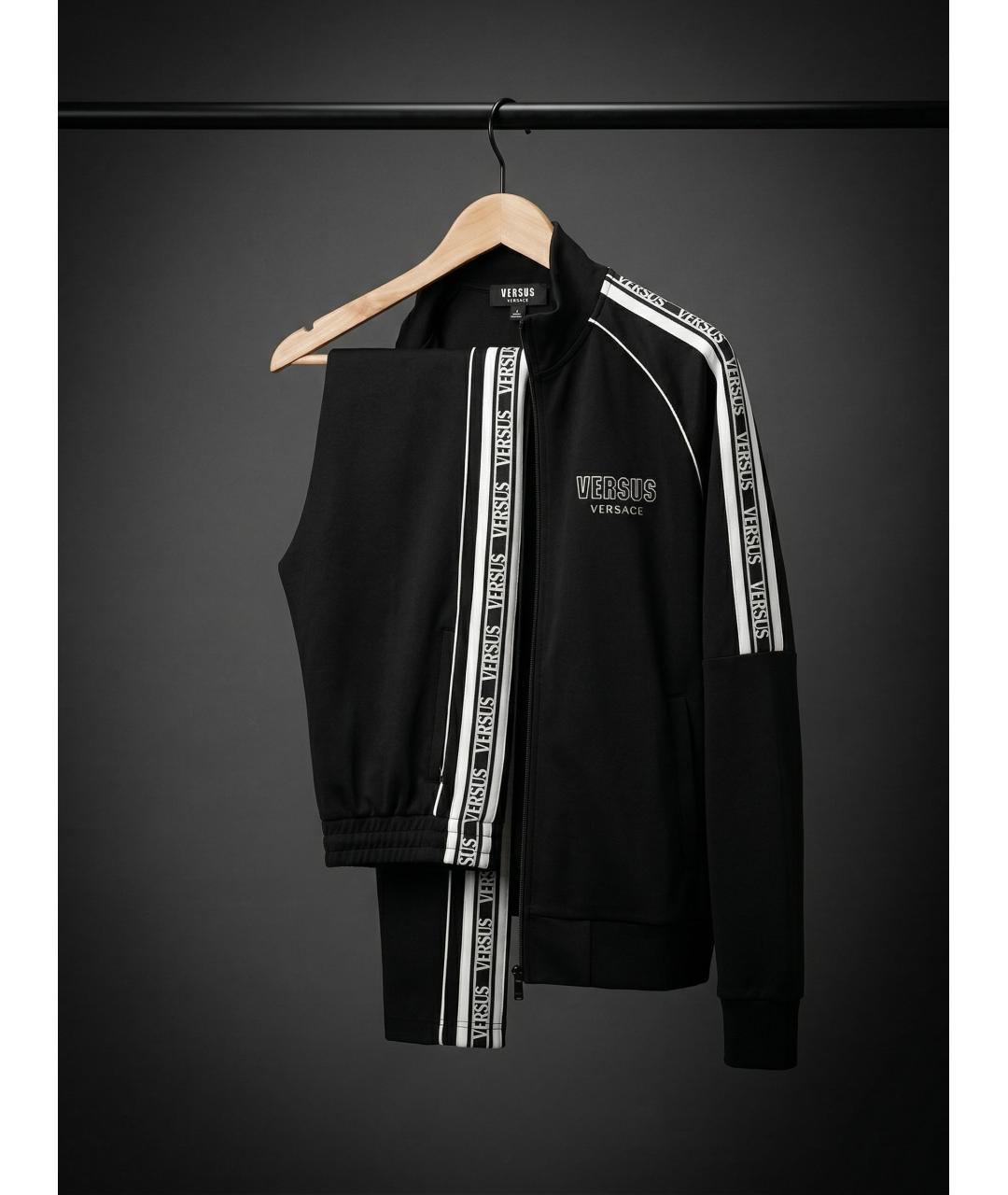VERSACE Черный повседневный костюм, фото 3