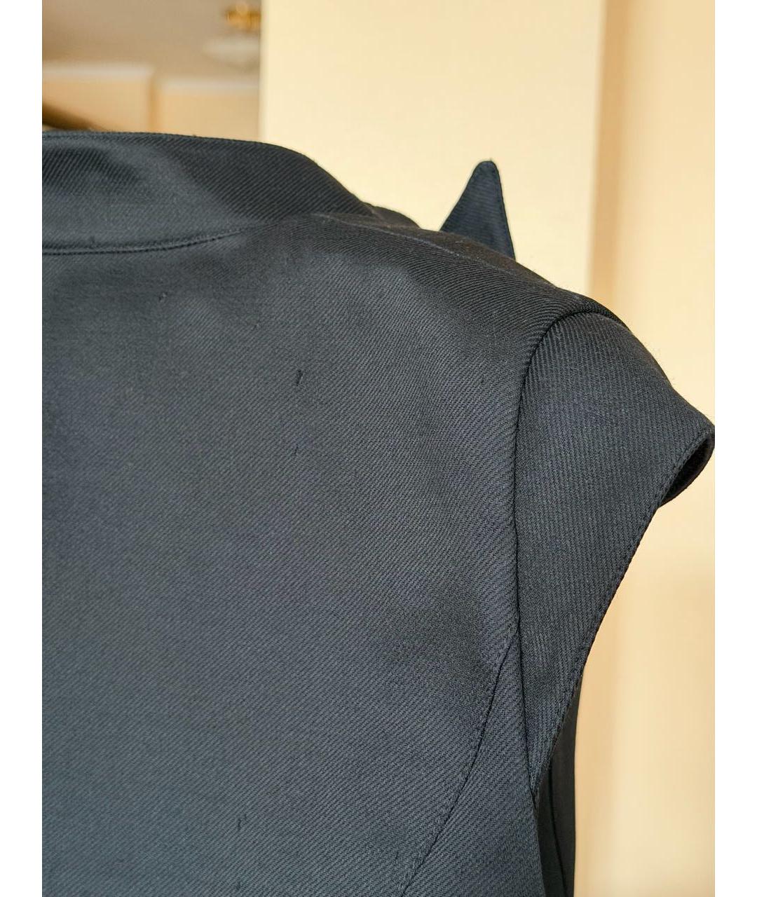 MUGLER Черный шерстяной жилет, фото 6