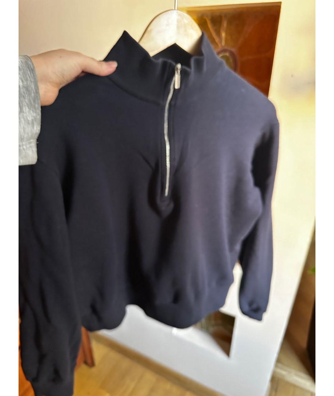 THE ROW Темно-синий хлопковый джемпер / свитер, фото 7