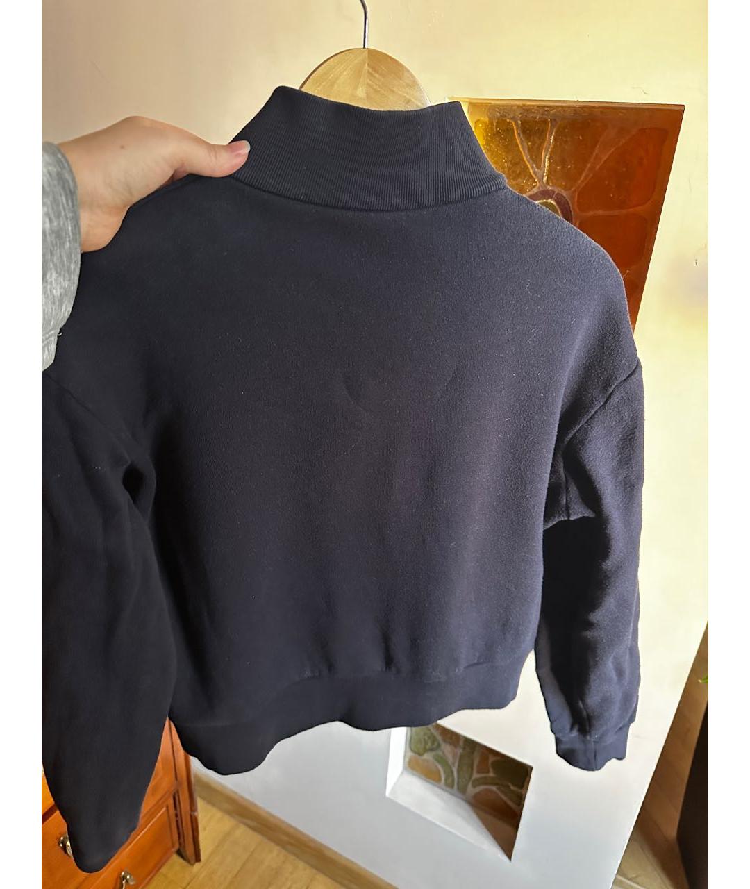 THE ROW Темно-синий хлопковый джемпер / свитер, фото 3