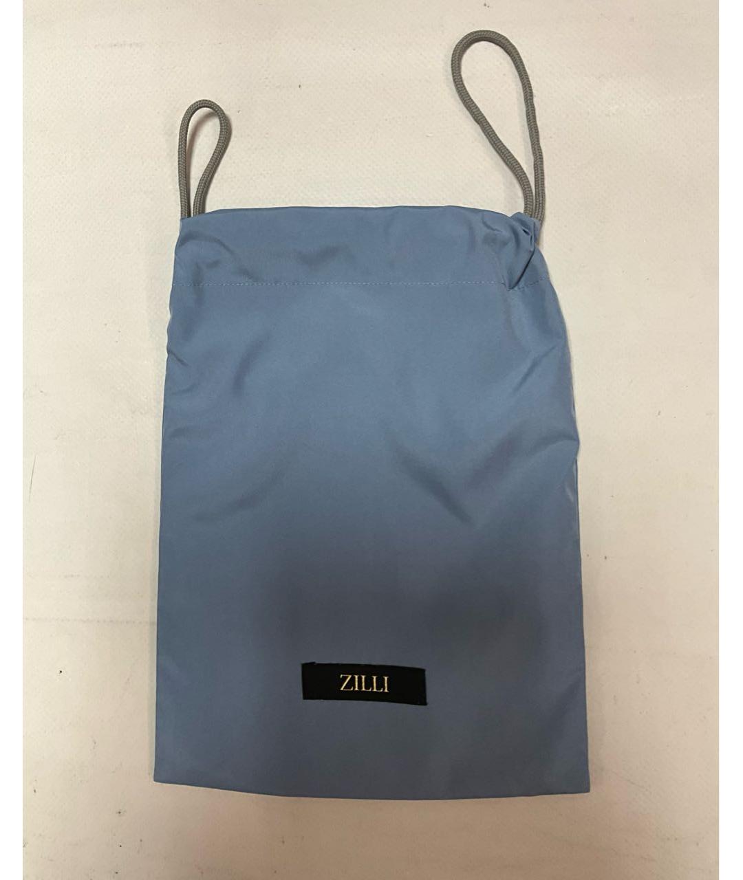 ZILLI Голубые полиэстеровые плавки, фото 6