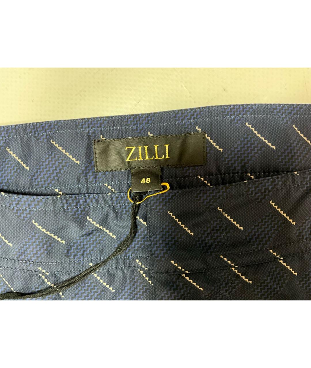 ZILLI Синие плавки, фото 3