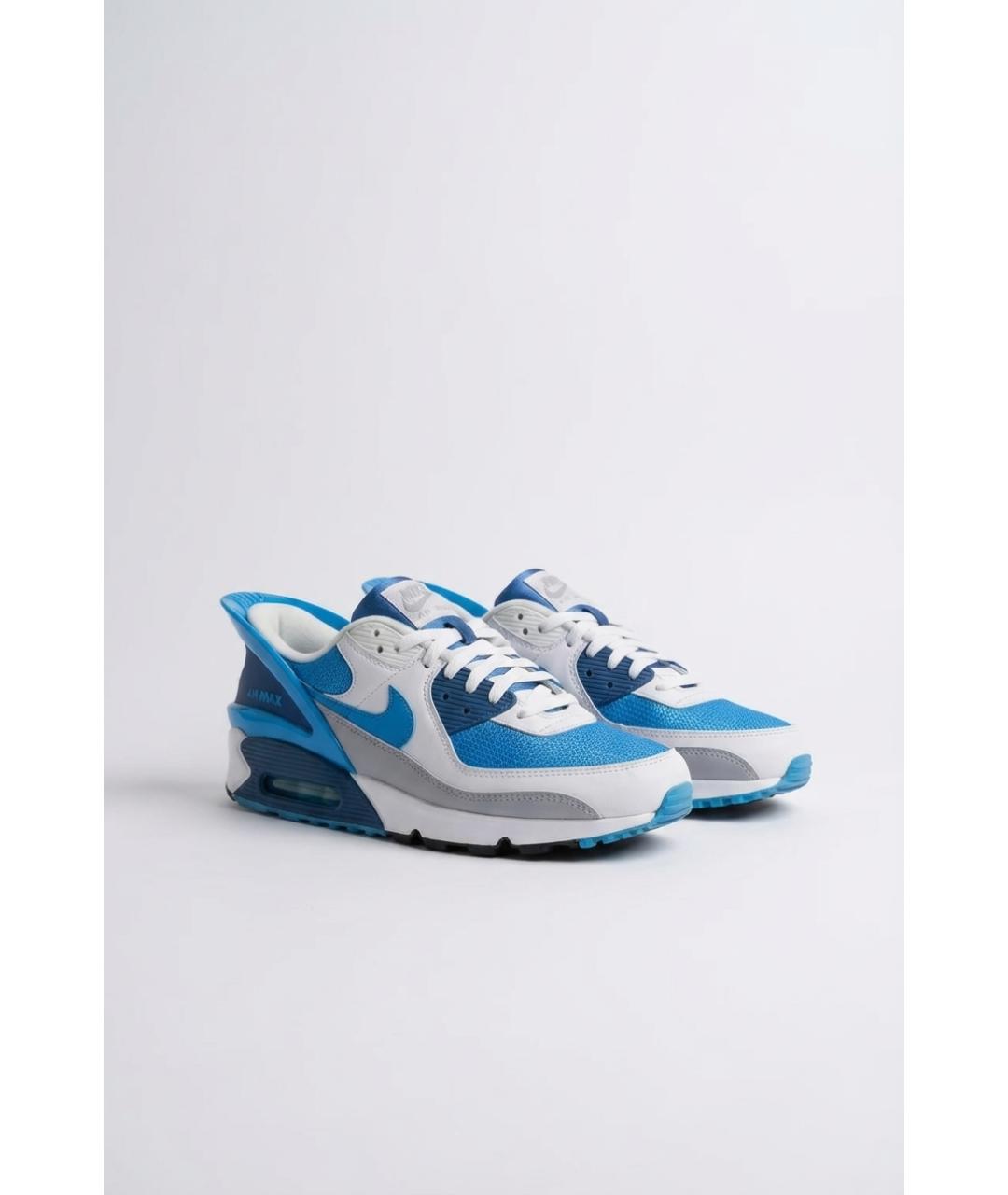 NIKE Голубые низкие кроссовки / кеды, фото 4