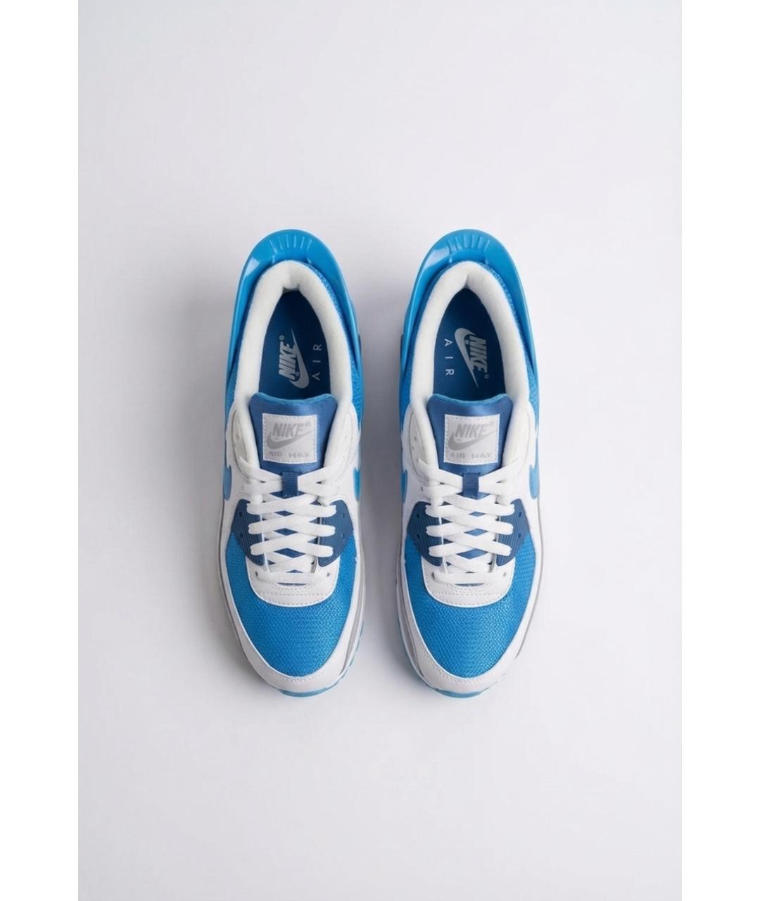 NIKE Голубые низкие кроссовки / кеды, фото 3