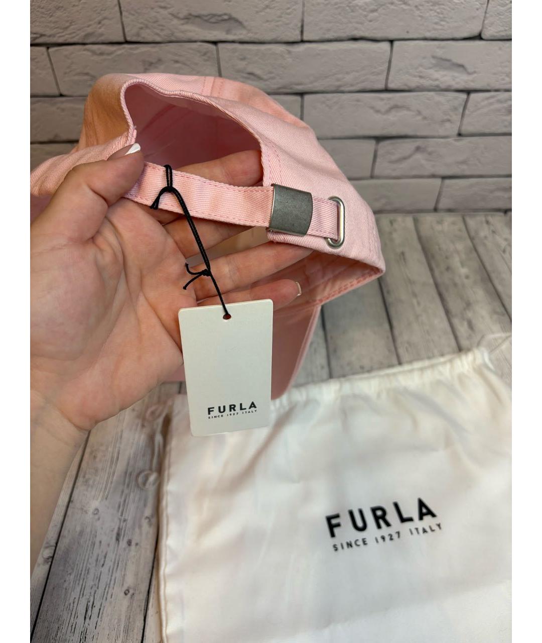 FURLA Розовая кепка, фото 2